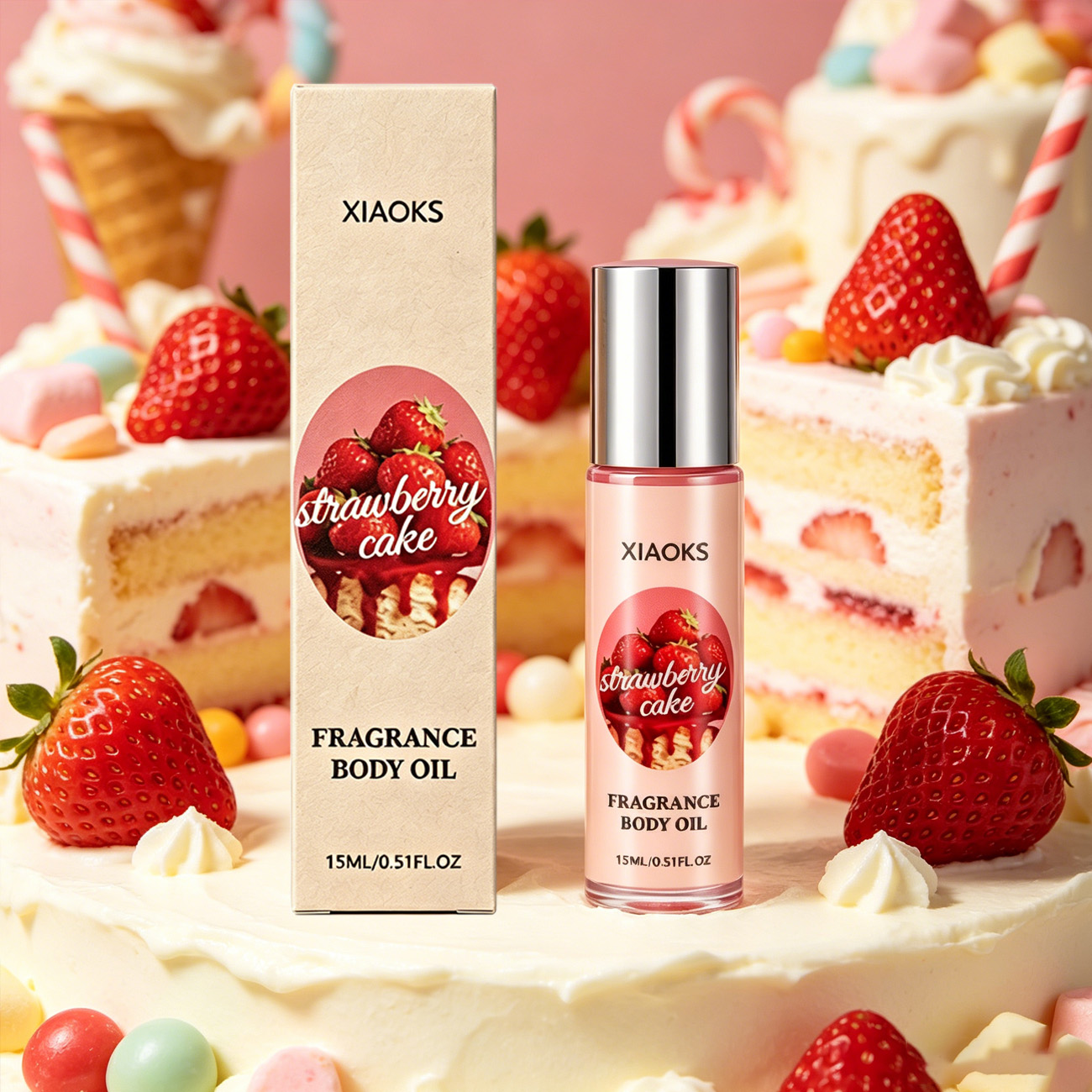 Misting Bottle Fine - 1 flacon de parfum roll-on Sweet