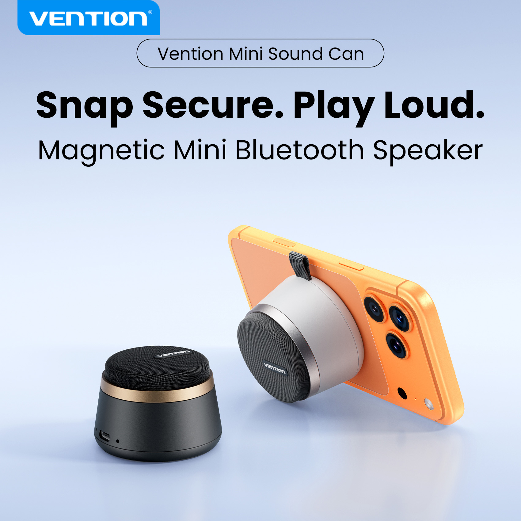 Google Speaker Nest Mini - Vention – haut-parleur Bluetooth magnétique portable,