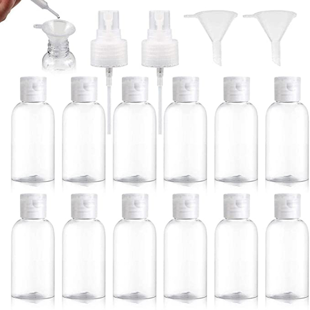 Misting Bottle Fine - Ensemble de bouteilles vides en plastique