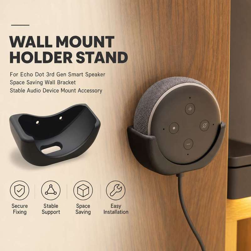 Amazon Speaker Echo Pop - Support mural pour haut-parleur intelligent compatible