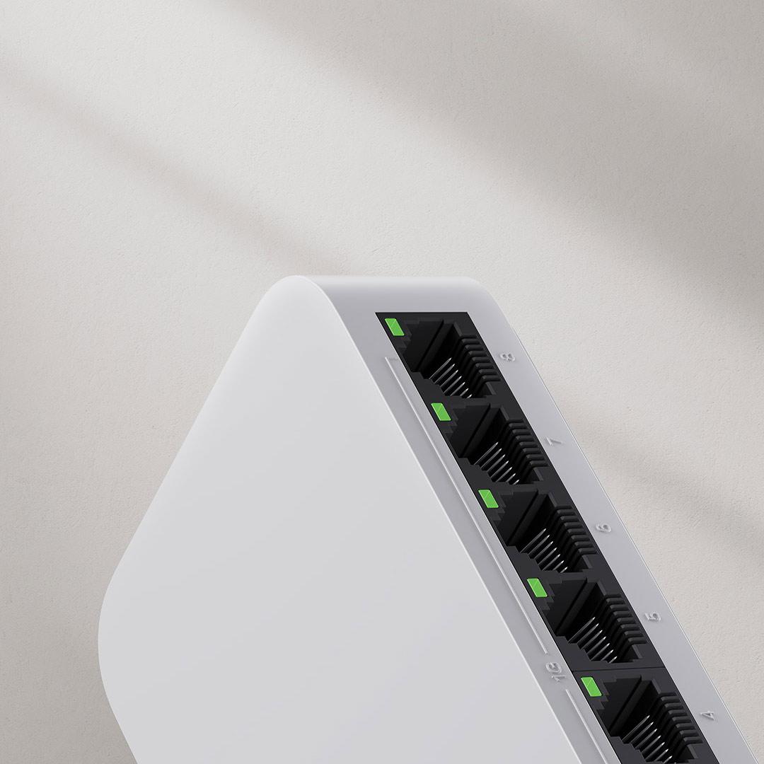 Xiaomi Mi 8 Ports RJ45 Gigabit - Xiaomi Hub Mijia Hub avis et prix