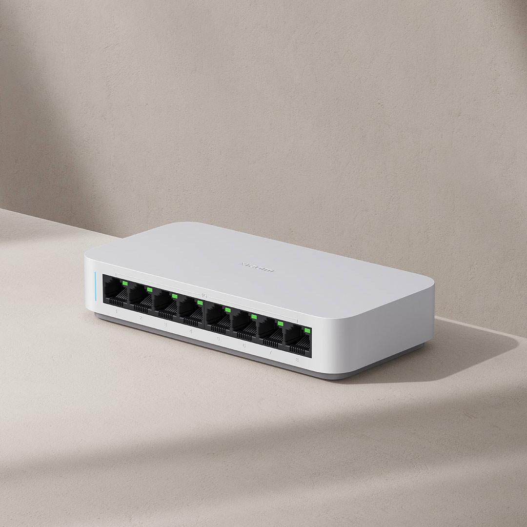 Xiaomi Mi 8 Ports RJ45 Gigabit - Xiaomi Hub Mijia Hub avis et prix