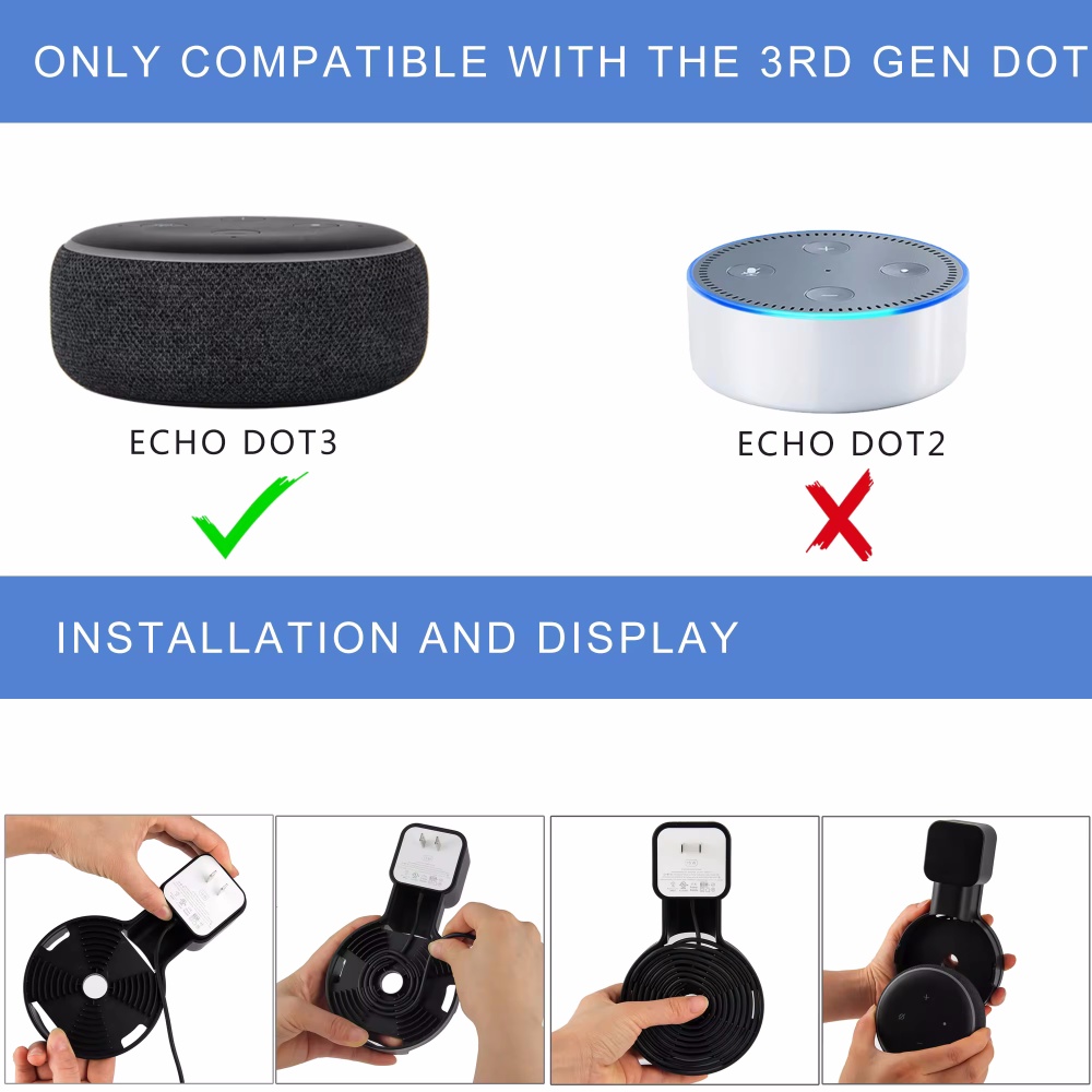 Support mural pour haut-parleu - Amazon Speaker Echo Pop avis et prix