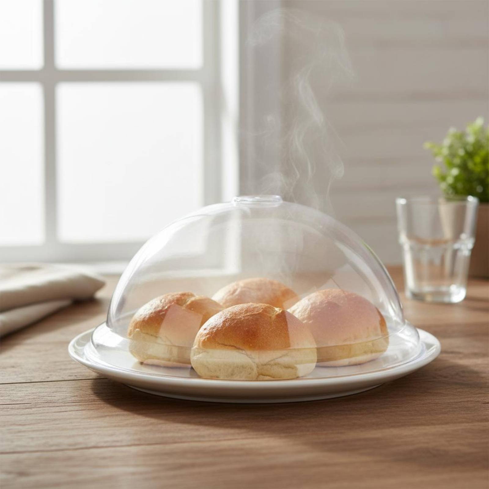Cloche alimentaire transparent - Plastic Dome Clear avis et prix