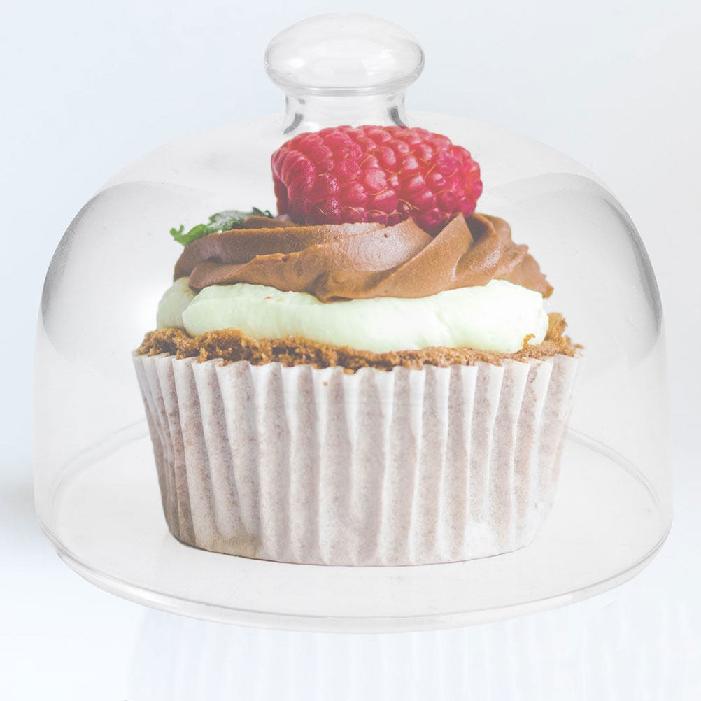 Lot de 2 cloches transparentes - Plastic Dome Clear avis et prix