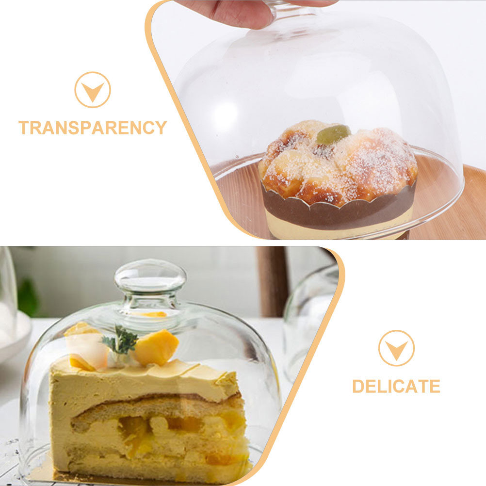 Lot de 2 cloches transparentes - Plastic Dome Clear avis et prix