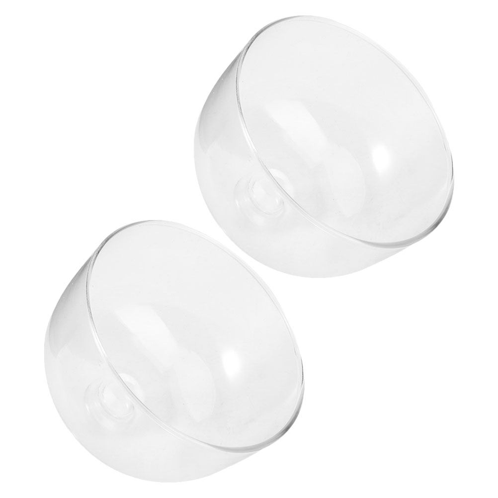 Lot de 2 cloches transparentes - Plastic Dome Clear avis et prix