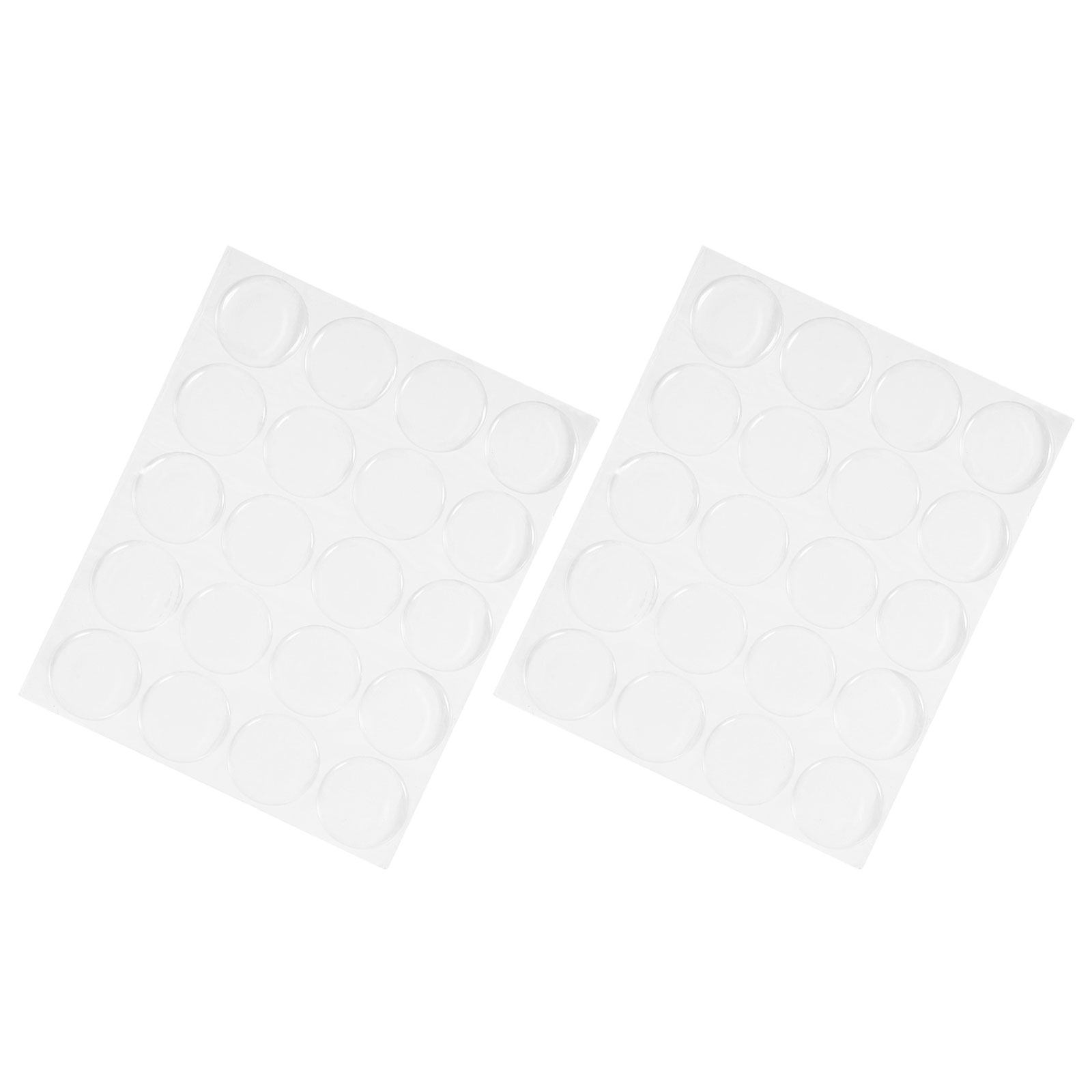 40 autocollants ronds transpar - Plastic Dome Clear avis et prix