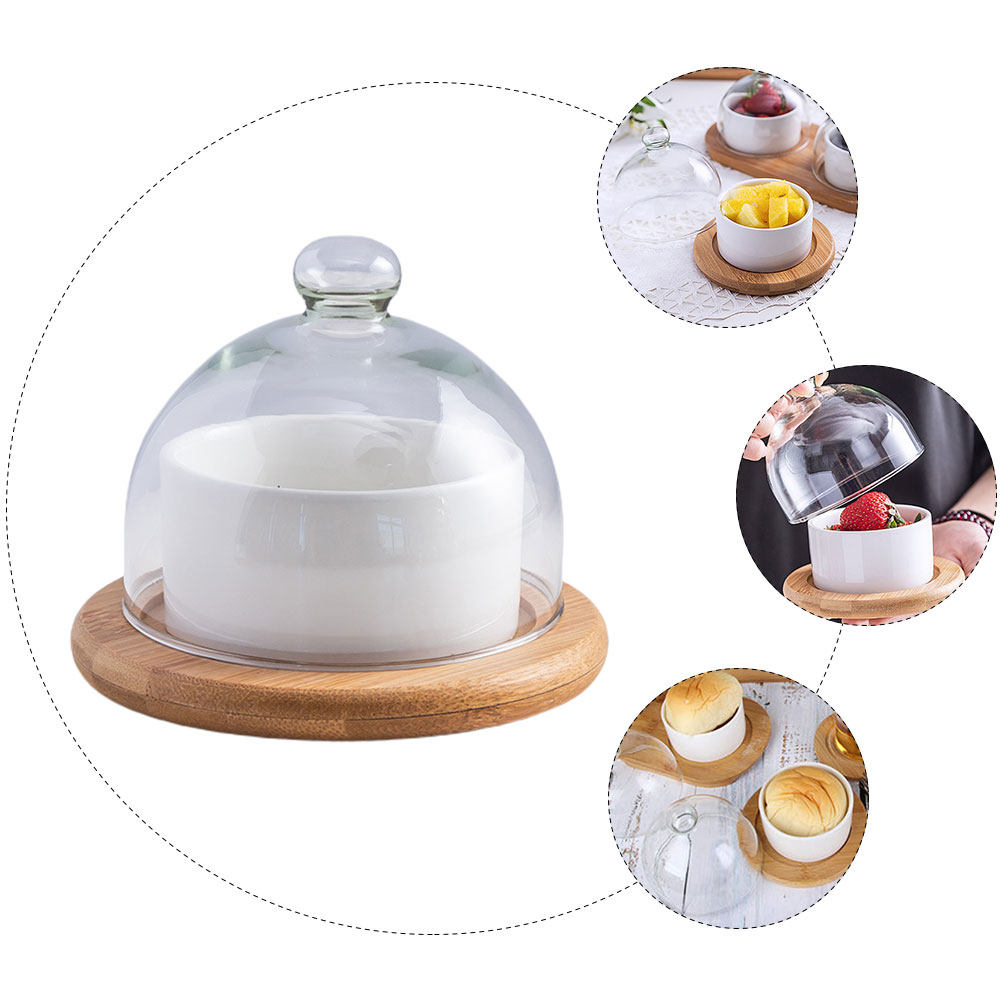 Ensemble de saladiers en céram - Plastic Dome Clear avis et prix
