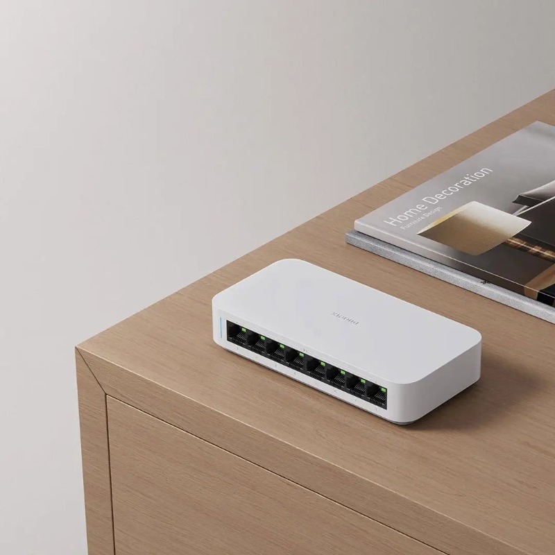 Xiaomi Mi 8 Ports RJ45 Gigabit - Xiaomi Hub Mijia Hub avis et prix