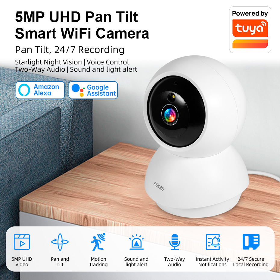 Caméra WiFi Fuers 5MP compatib - Eufy Camera E220 avis et prix
