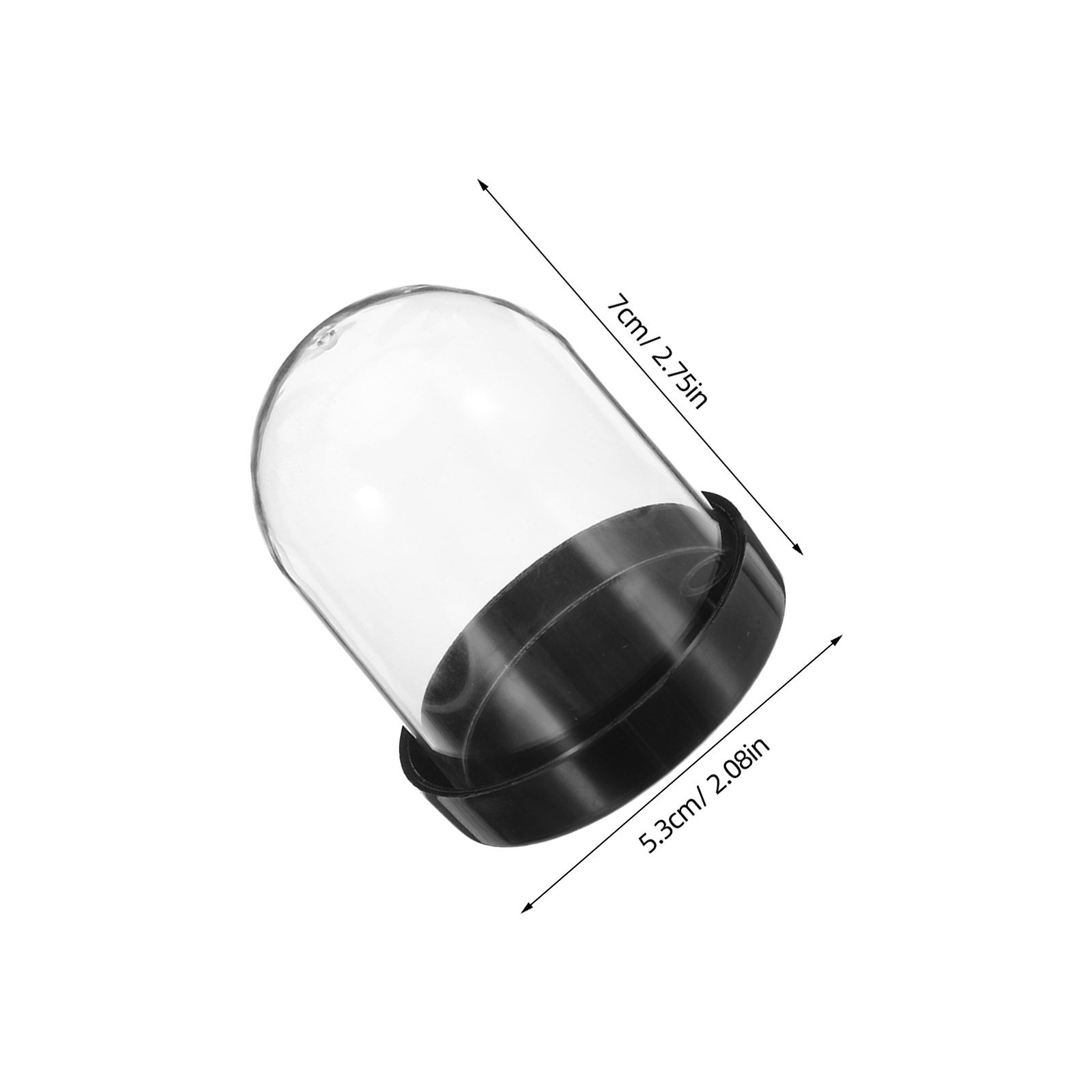 4 cloches transparentes pour m - Plastic Dome Clear avis et prix